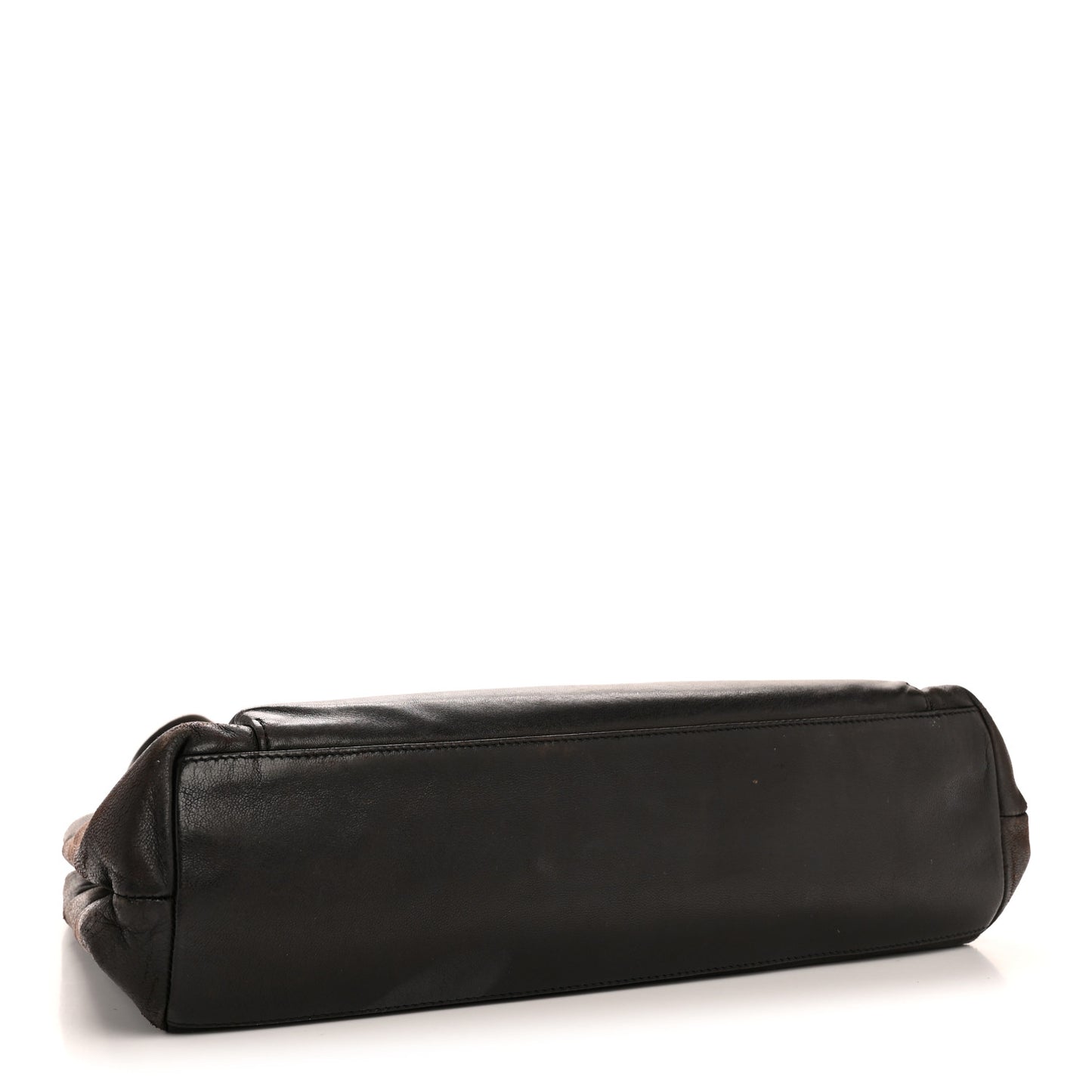 Lambskin Flap Shoulder Bag Black