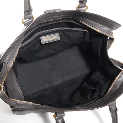 Saint Laurent Sheepskin Medium Cabas ChYc Light Seppia 5 of 10