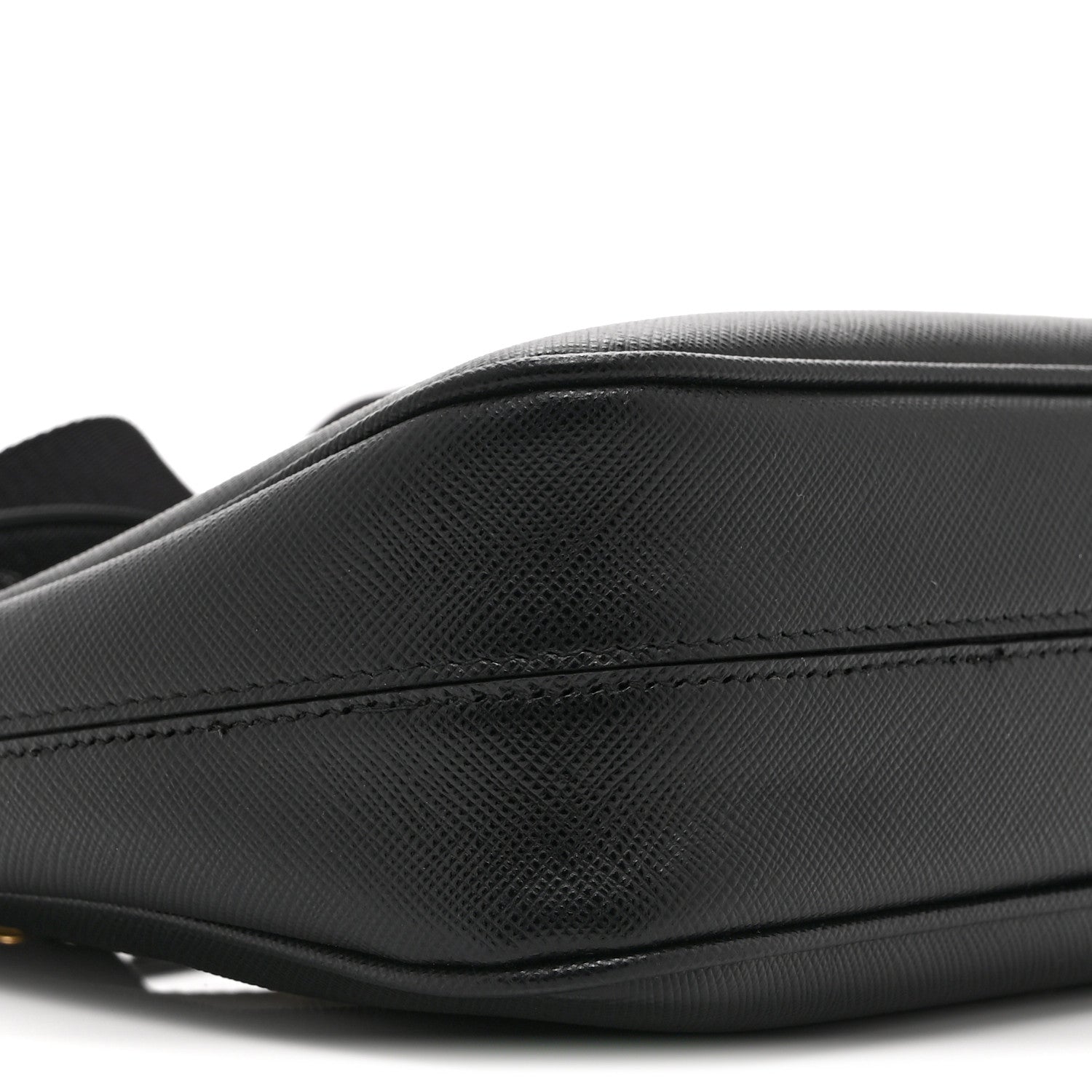 Prada Saffiano Lux Re-Edition 2005 Shoulder Bag Black 9 of 10