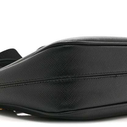 Prada Saffiano Lux Re-Edition 2005 Shoulder Bag Black 9 of 10