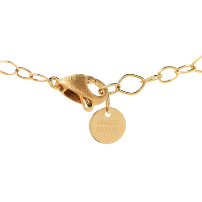 Marco Bicego 18K Yellow White Gold Diamond Lunaria Necklace 4 of 5
