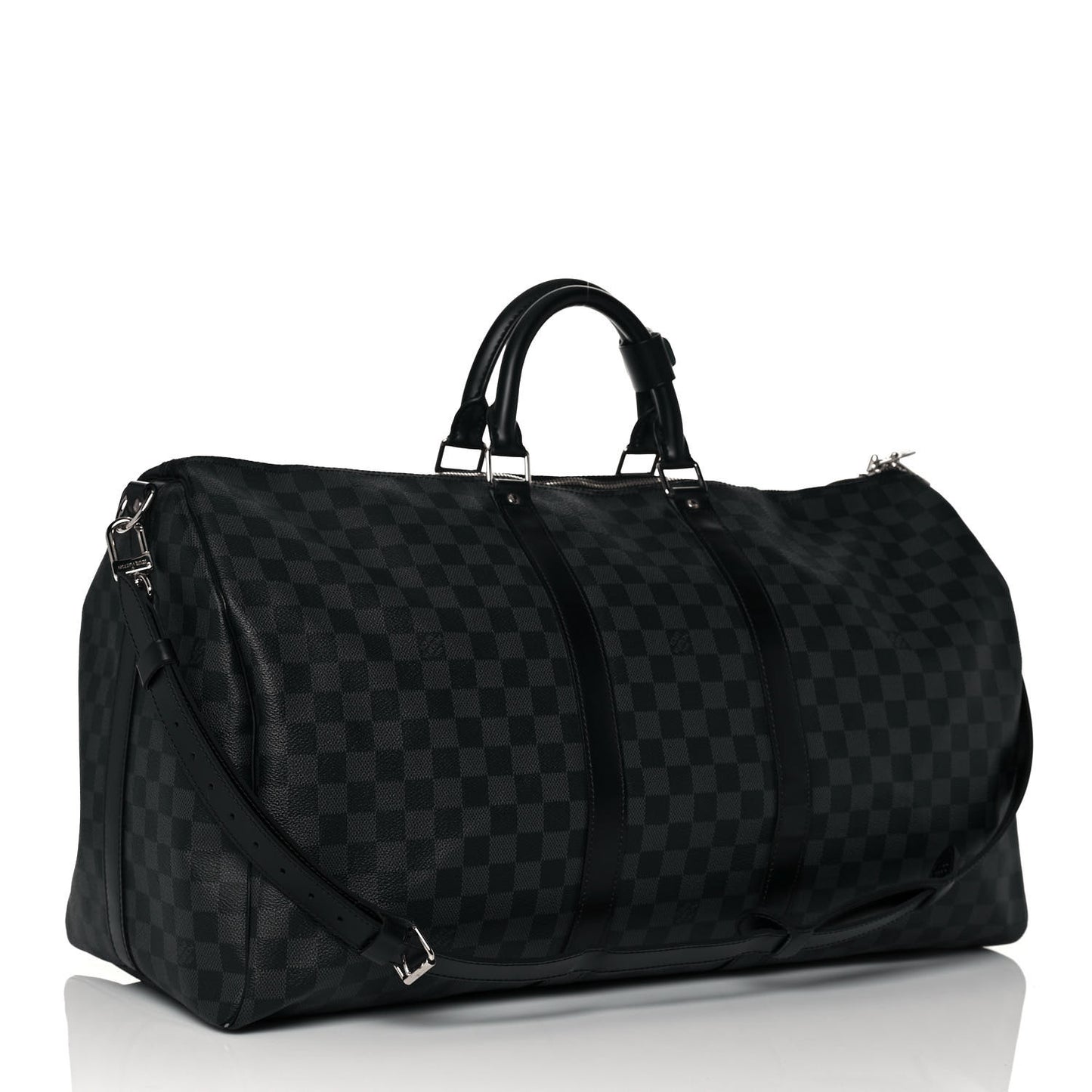 Damier Graphite Keepall Bandouliere 55