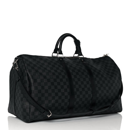 Louis Vuitton Damier Graphite Keepall Bandouliere 55 3 of 13