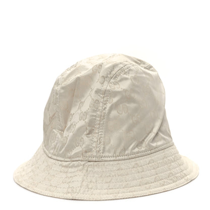 Gucci Nylon Monogram Bucket Hat XL Beige 1 of 8