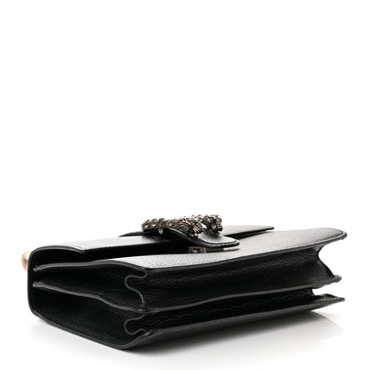 Gucci Dollar Calfskin Crystal Web Medium Dionysus Bamboo Top Handle Bag Black Black Diamond 8 of 11