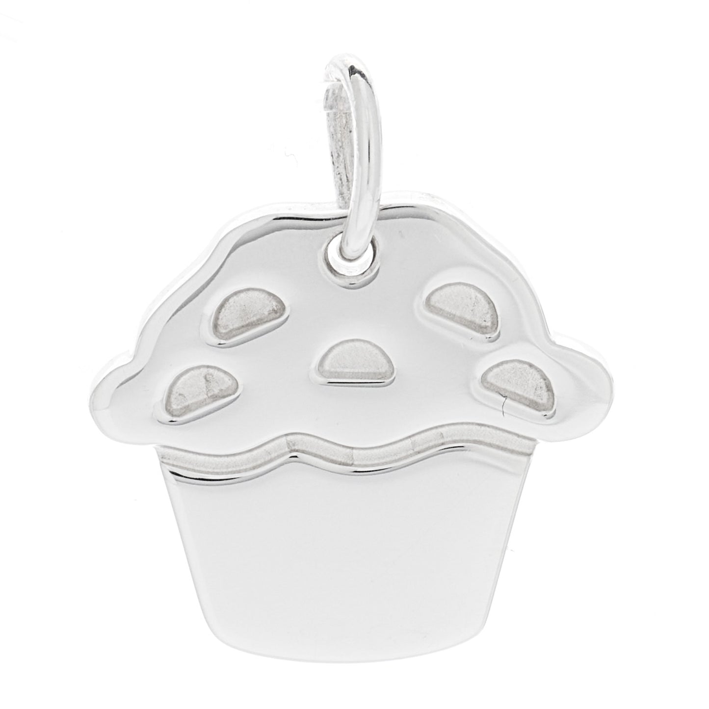 Sterling Silver Love Muffin Charm