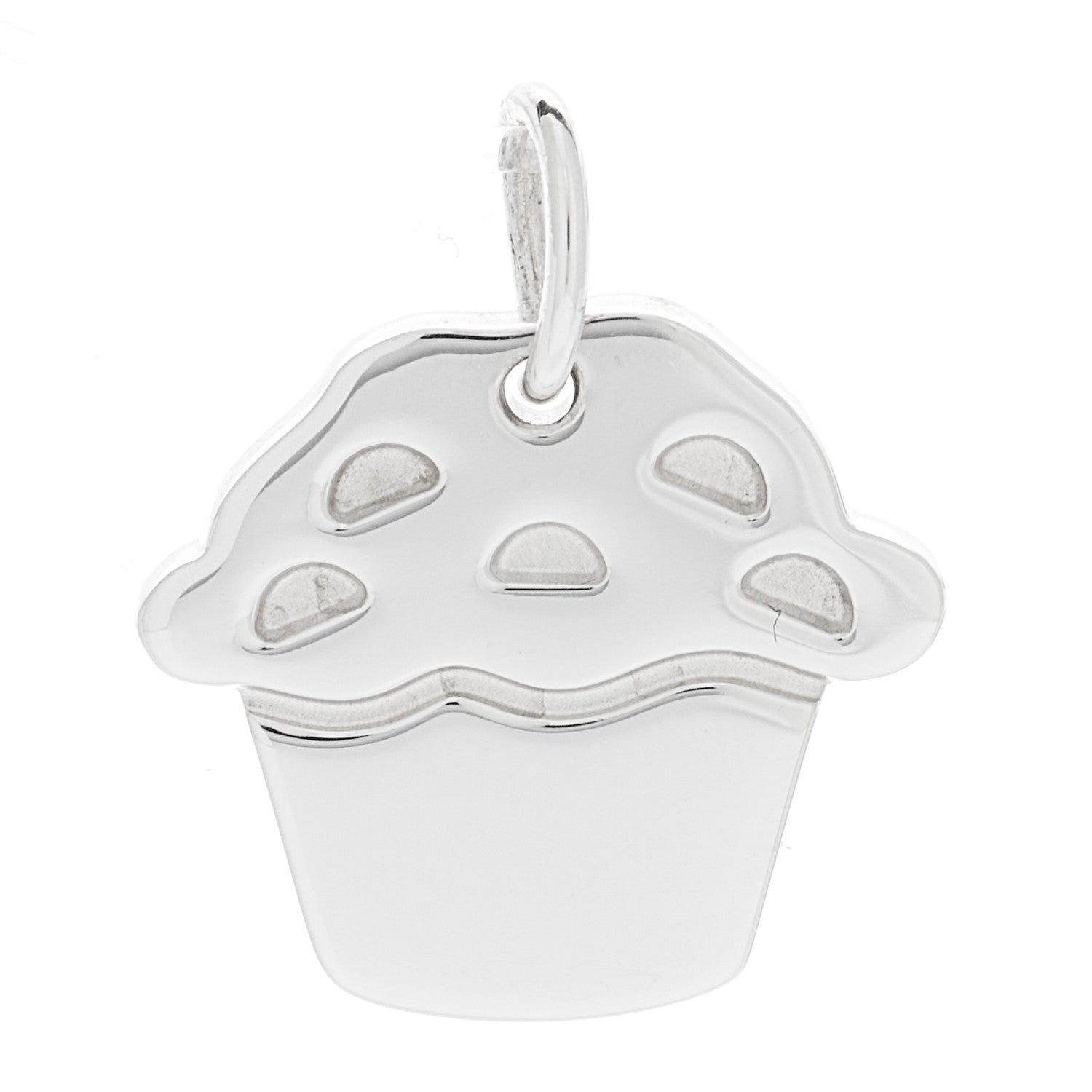 Tiffany Sterling Silver Love Muffin Charm 1 of 4