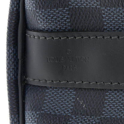 Louis Vuitton Damier Cobalt Keepall Bandouliere 55 5 of 10