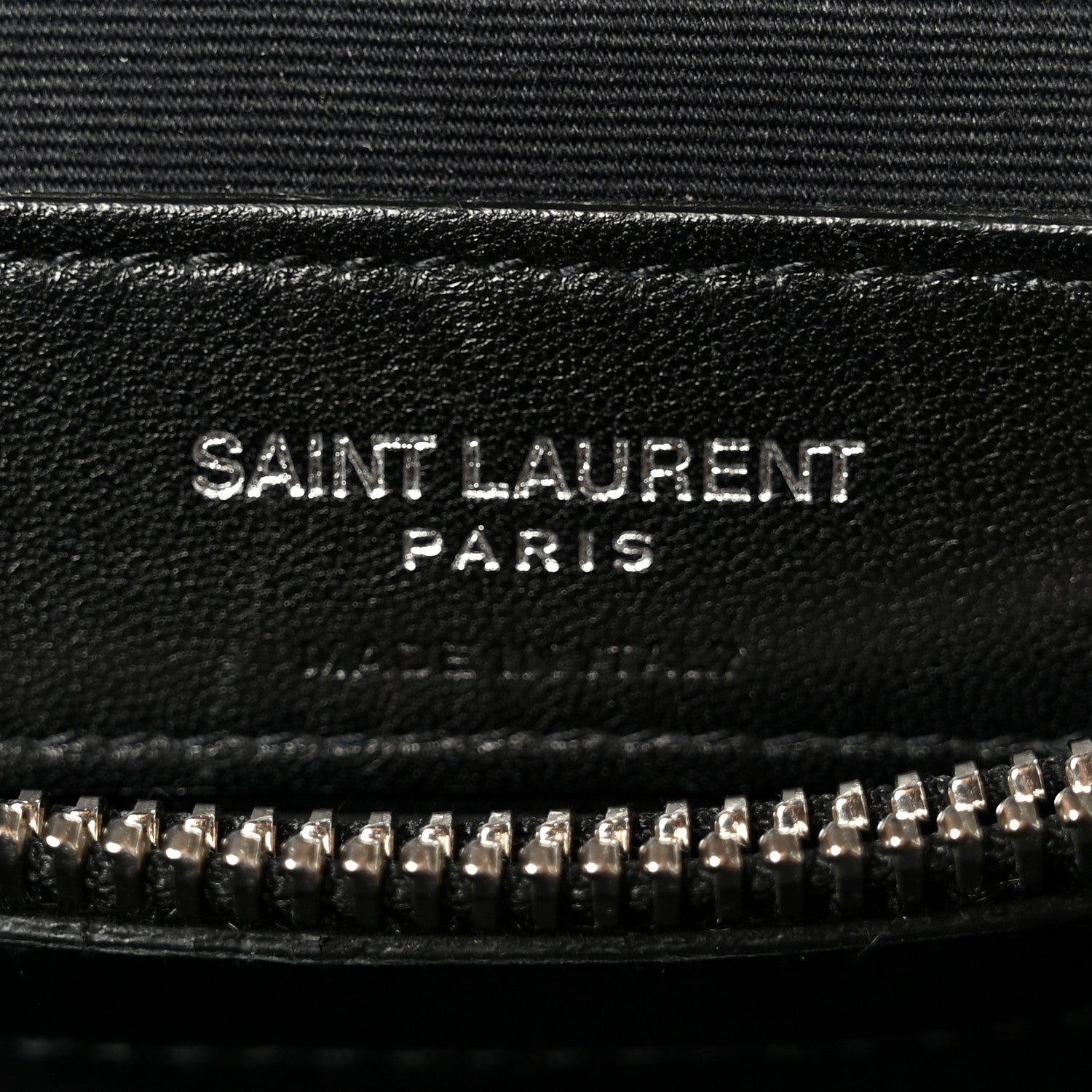 Saint Laurent Calfskin Y Quilted Monogram Medium Loulou Chain Satchel Black 7 of 11