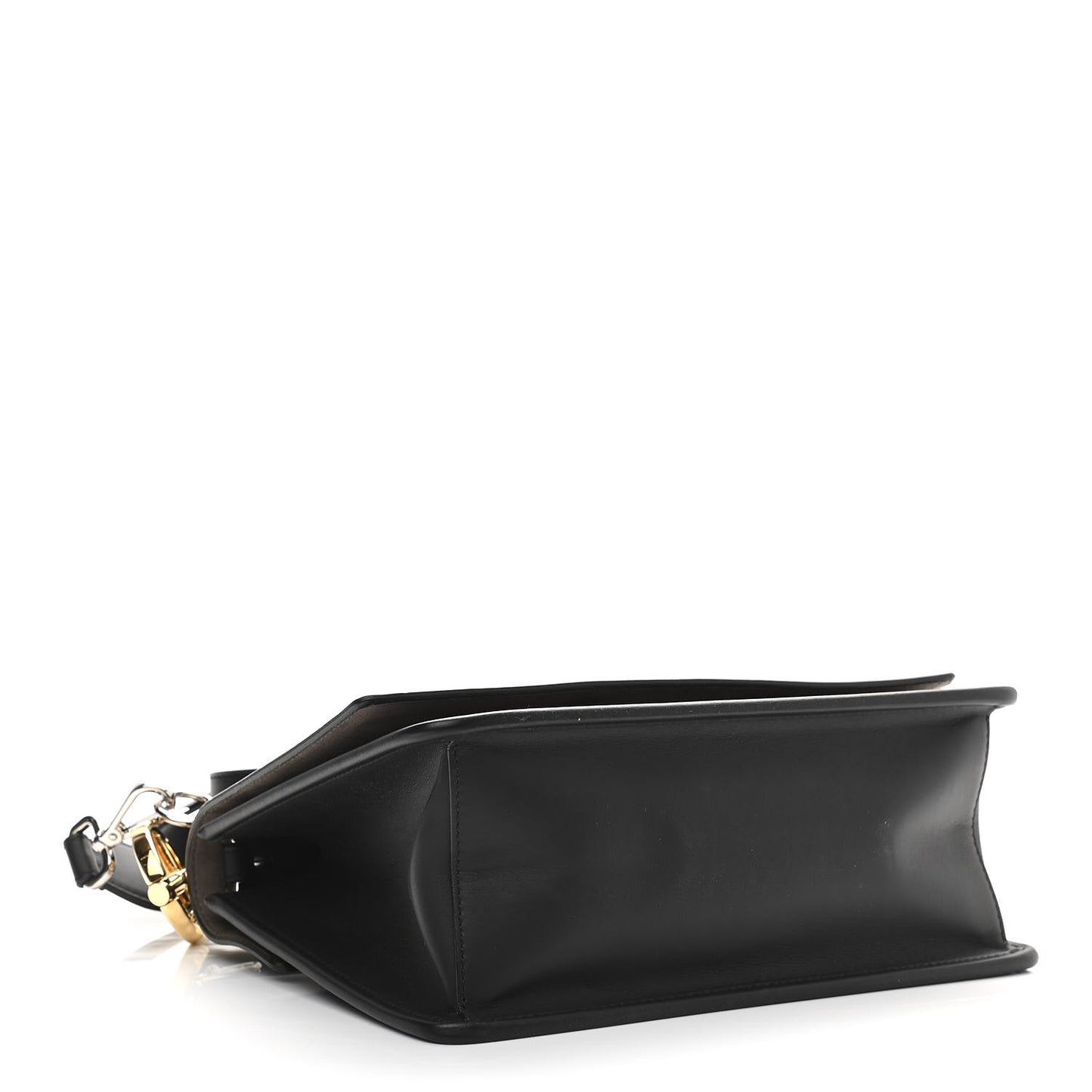 Vitello Century Opaco F is Fendi Kan I Shoulder Bag Black