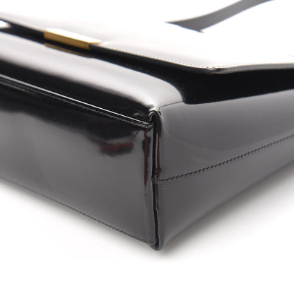 Saint Laurent Patent Le 90 Shoulder Bag Black 9 of 10