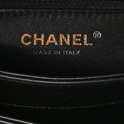 Chanel Lambskin Quilted Small Trendy CC Dual Handle Flap Bag Black 7 of 12
