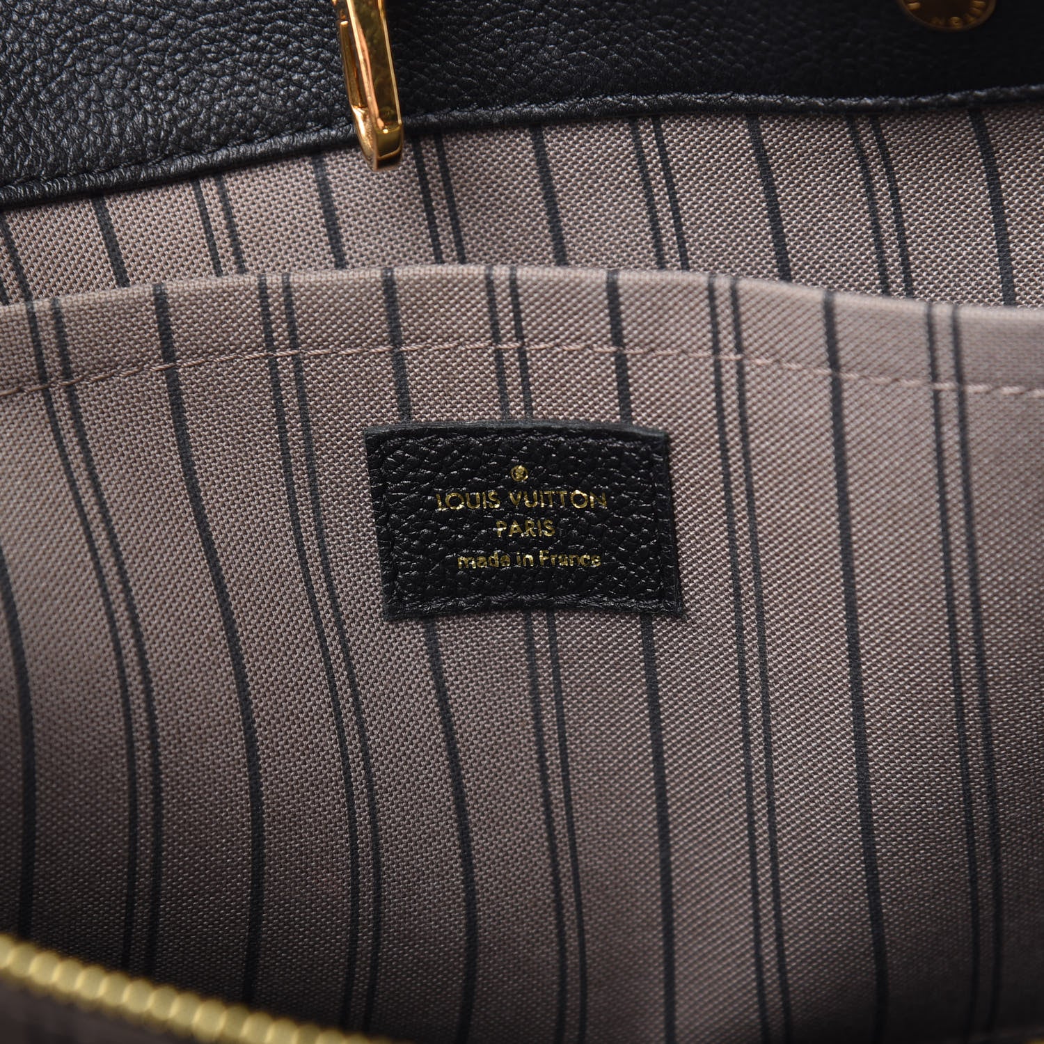 Louis Vuitton Empreinte Montaigne GM Black 7 of 15