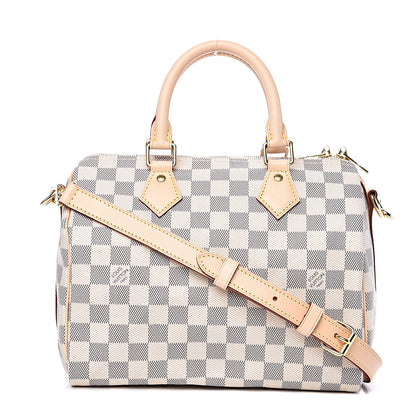 Louis Vuitton Damier Azur Speedy Bandouliere 25 1 of 8