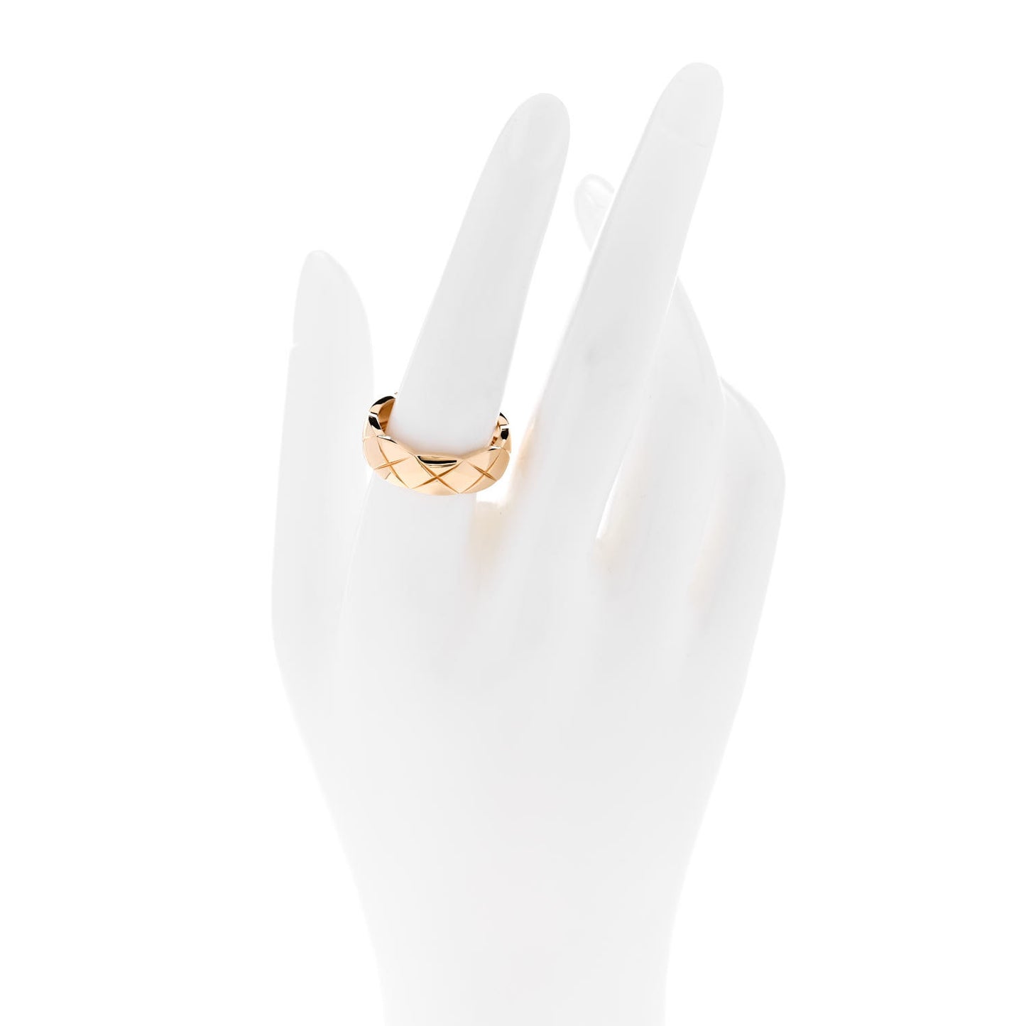 18K Yellow Gold Small Coco Crush Ring 58 8.5