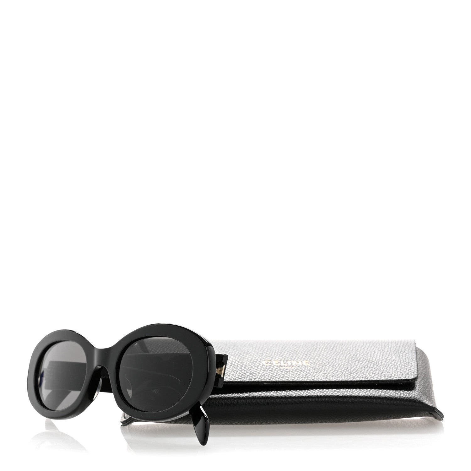 Celine Acetate Triomphe 01 Sunglasses CL 40194U Black 10 of 10