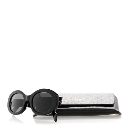 Celine Acetate Triomphe 01 Sunglasses CL 40194U Black 10 of 10