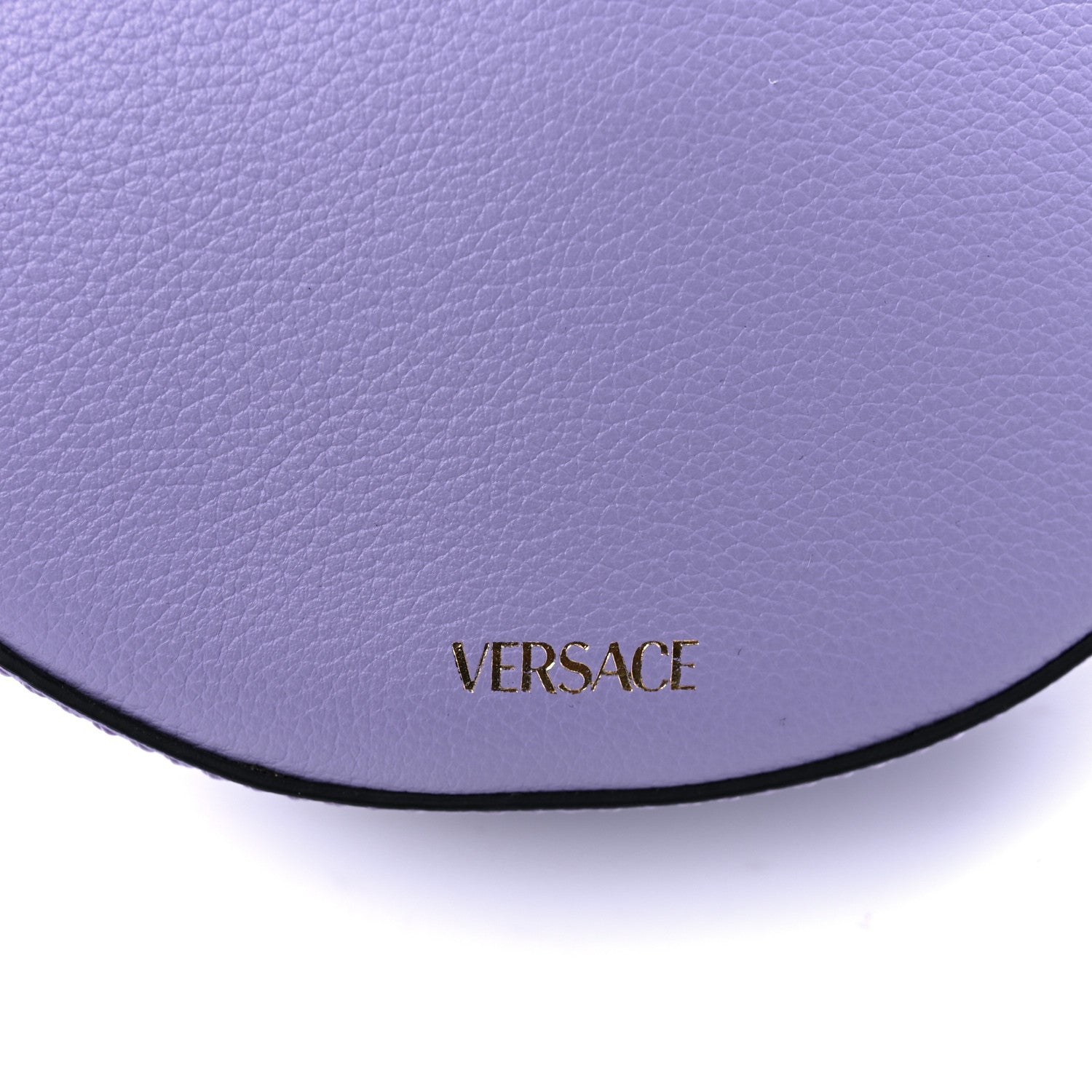 Versace Calfskin La Medusa Round Camera Bag Lilac 8 of 10