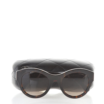 Chanel Acetate Butterfly Sunglasses 5371 Tortoise 8 of 8