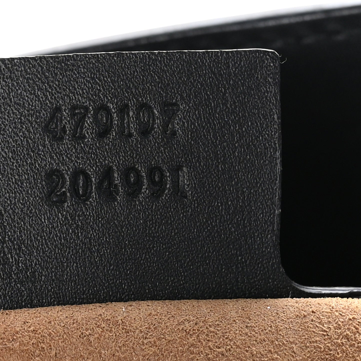 GG Supreme Monogram Medium Padlock Tote Black