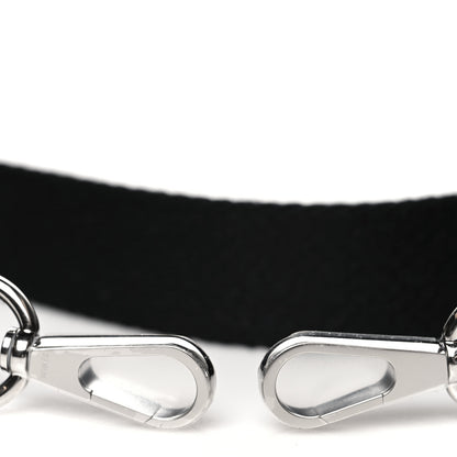 Hermes Toile Taurillon Clemence Shoulder Strap Black 3 of 4