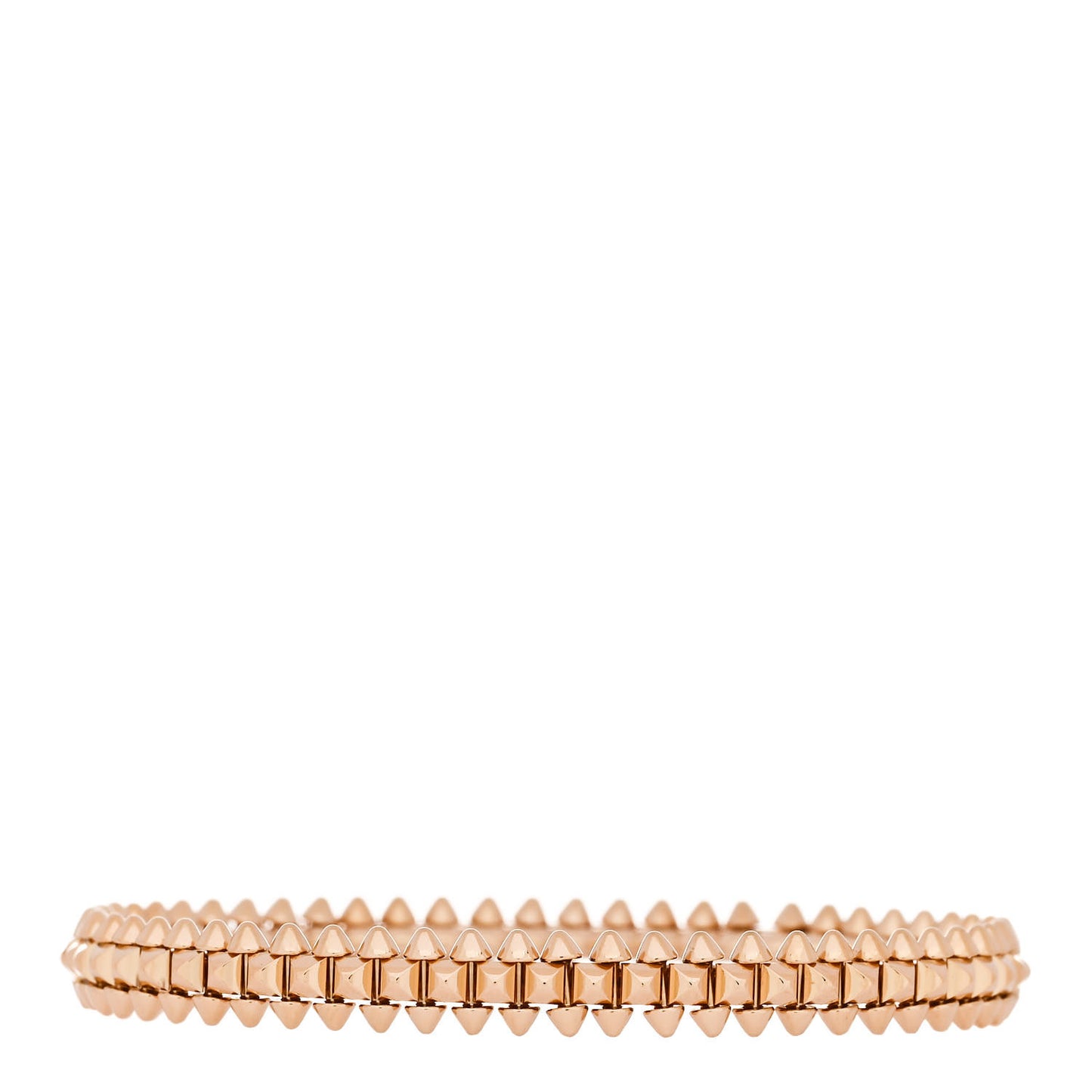 18K Pink Gold Small Clash De Cartier Bracelet 15