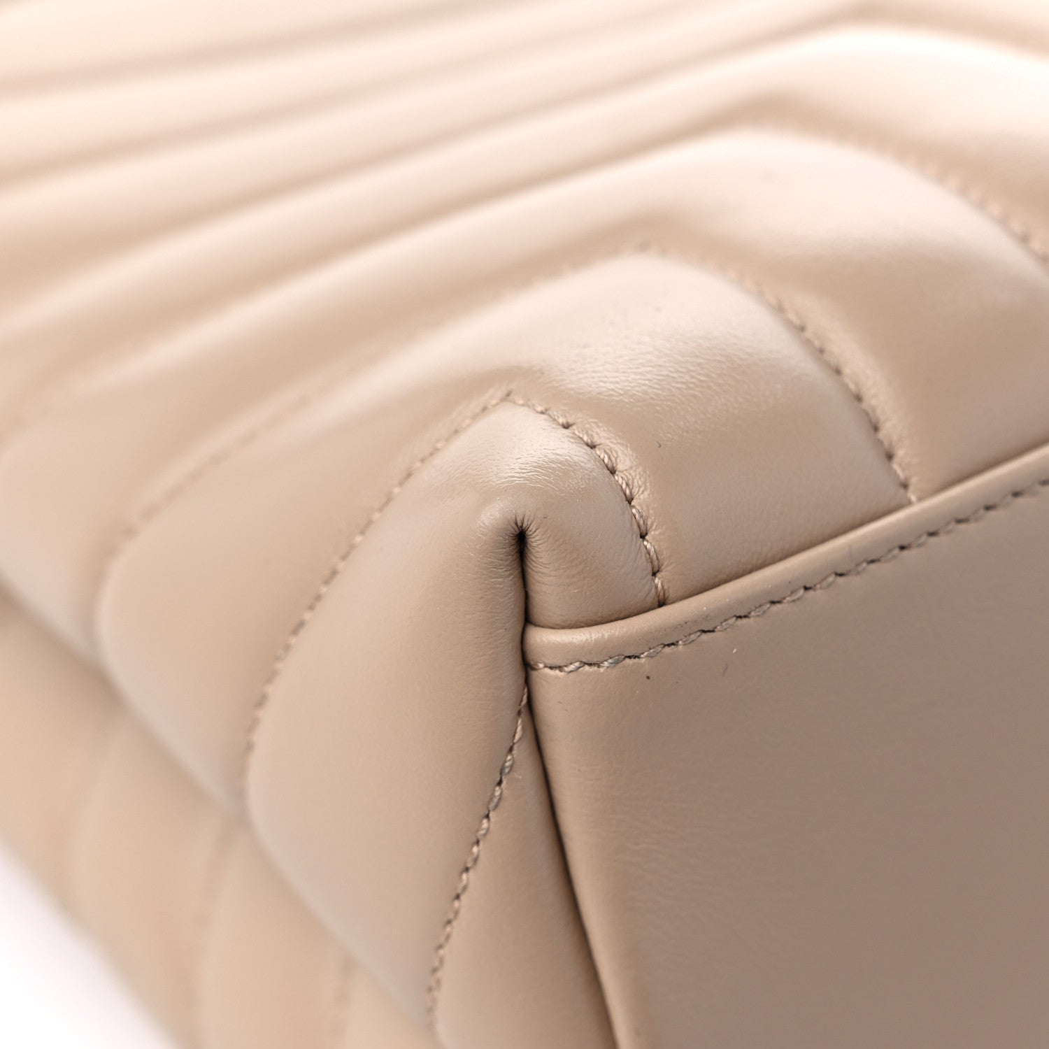 Saint Laurent Calfskin Y Quilted Monogram Medium Loulou Chain Satchel Light Natural 11 of 16