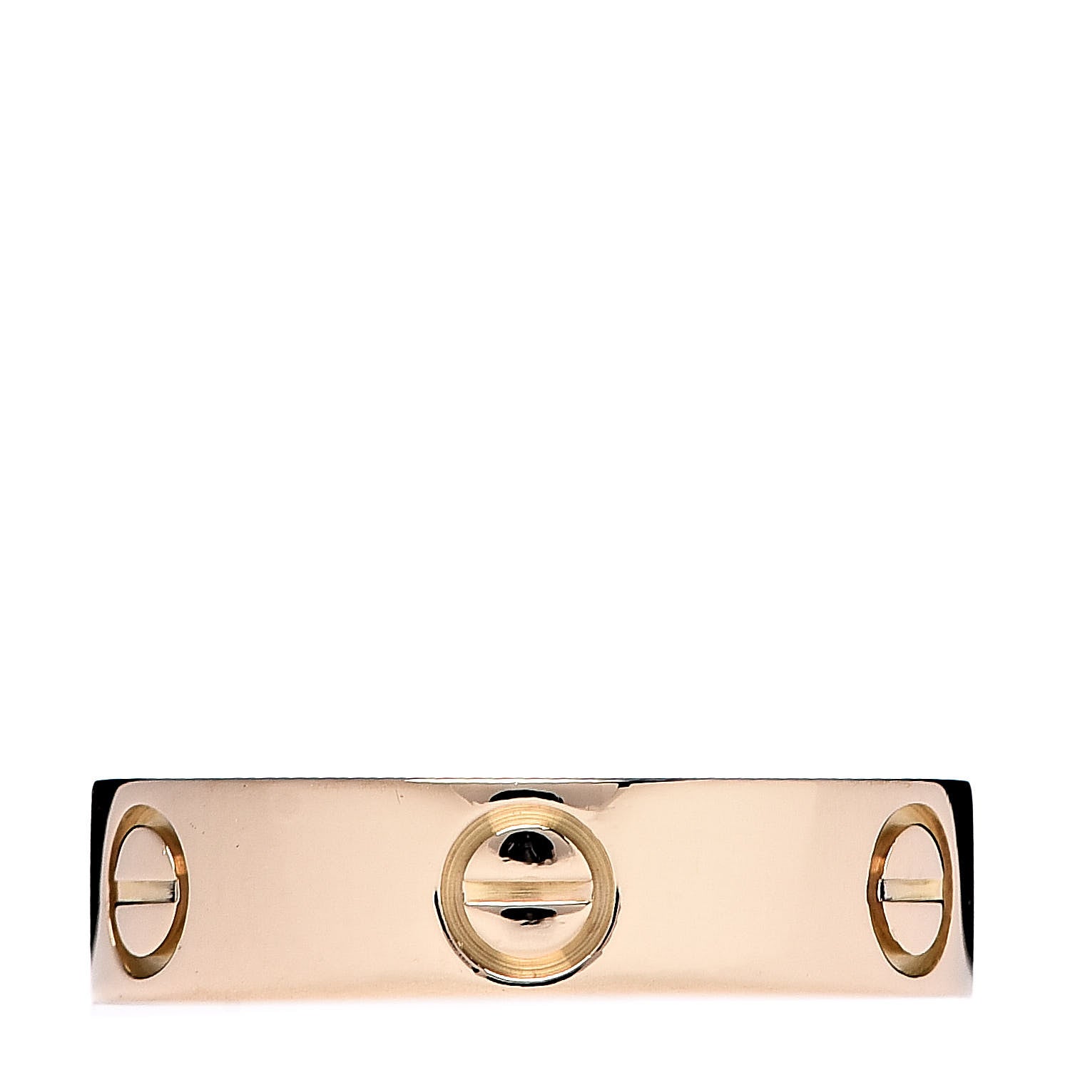 Cartier 18K Yellow Gold 5.5mm LOVE Ring 55 7.25 3 of 4
