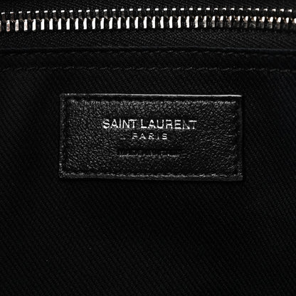 Saint Laurent Vitello Large Rive Gauche Tote Black 6 of 10