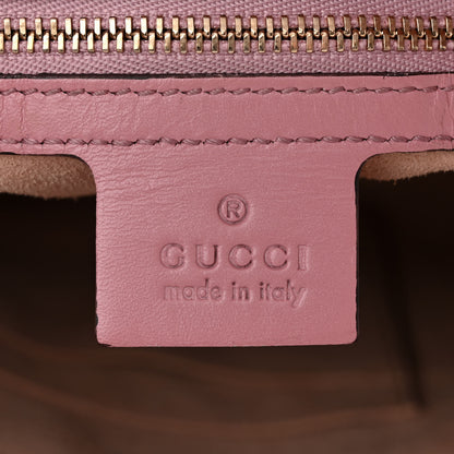 Gucci Guccissima Signature Linea A Foldover Tote Rose Baby Candy 6 of 13