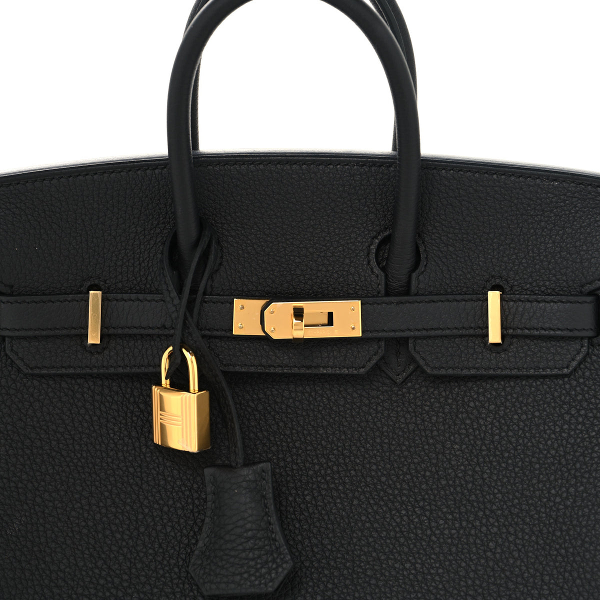 Hermes Togo Birkin 25 Black 8 of 12