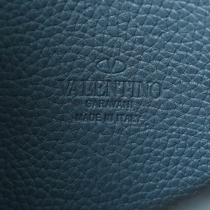 Valentino Garavani Pebbled Calfskin Medium Rockstud Flip Lock Crossbody Bag Celadon 6 of 9