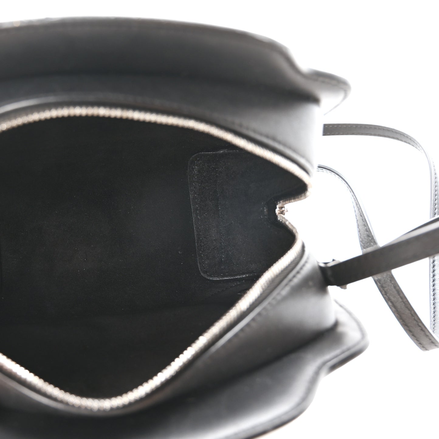 Smooth Calfskin Sesia Crossbody Black