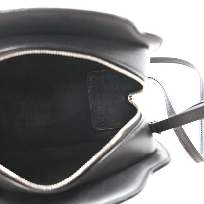 Loro Piana Smooth Calfskin Sesia Crossbody Black 5 of 9