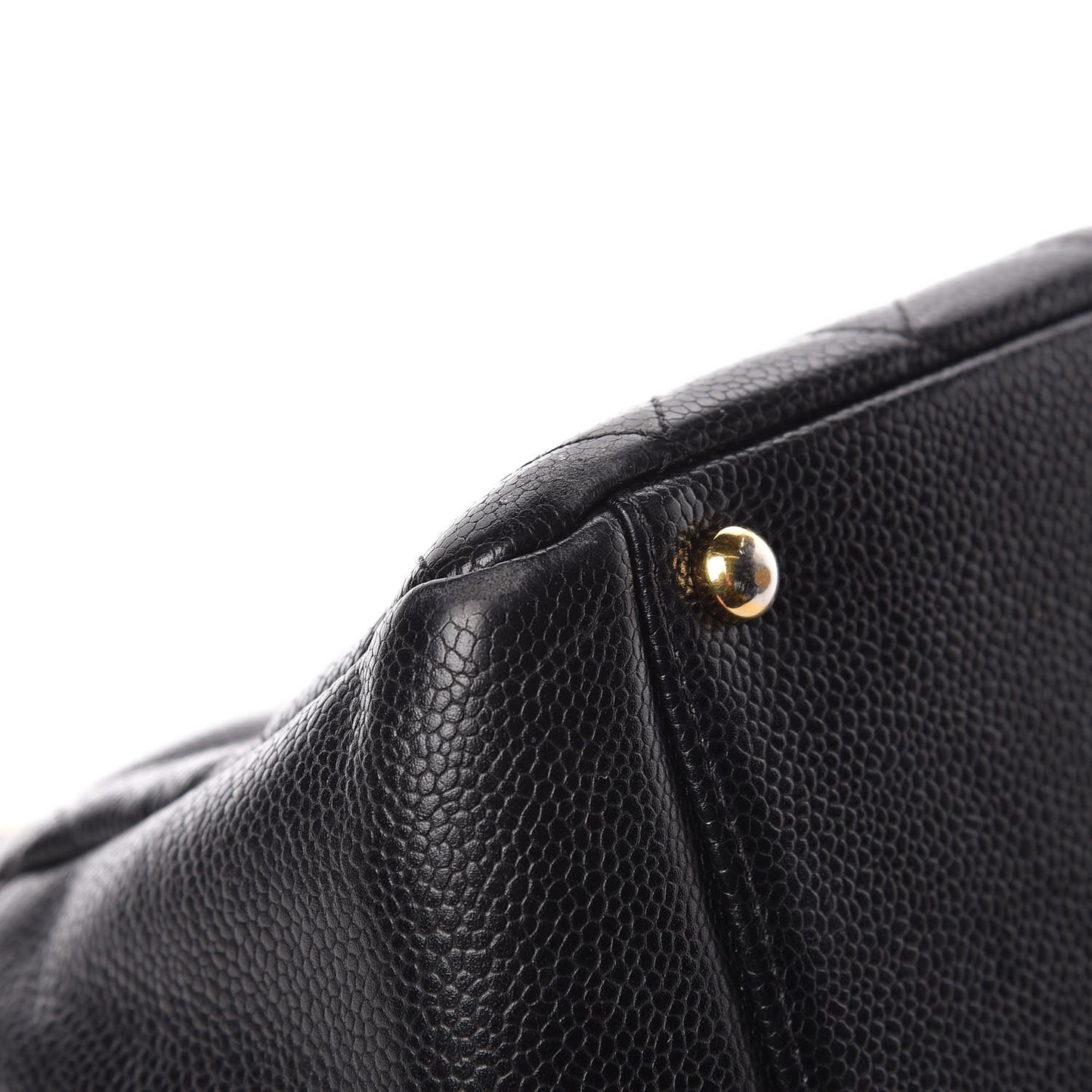 Caviar Quilted Petit Timeless Tote PTT Black
