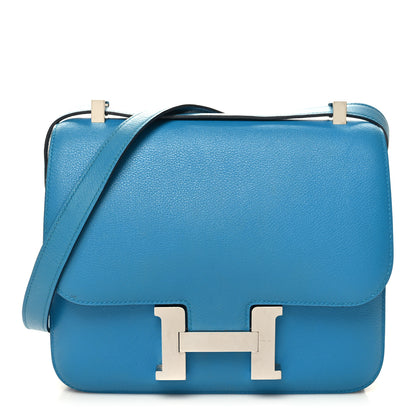 Hermes Evercolor Constance 24 Bleu Azteque 1 of 14