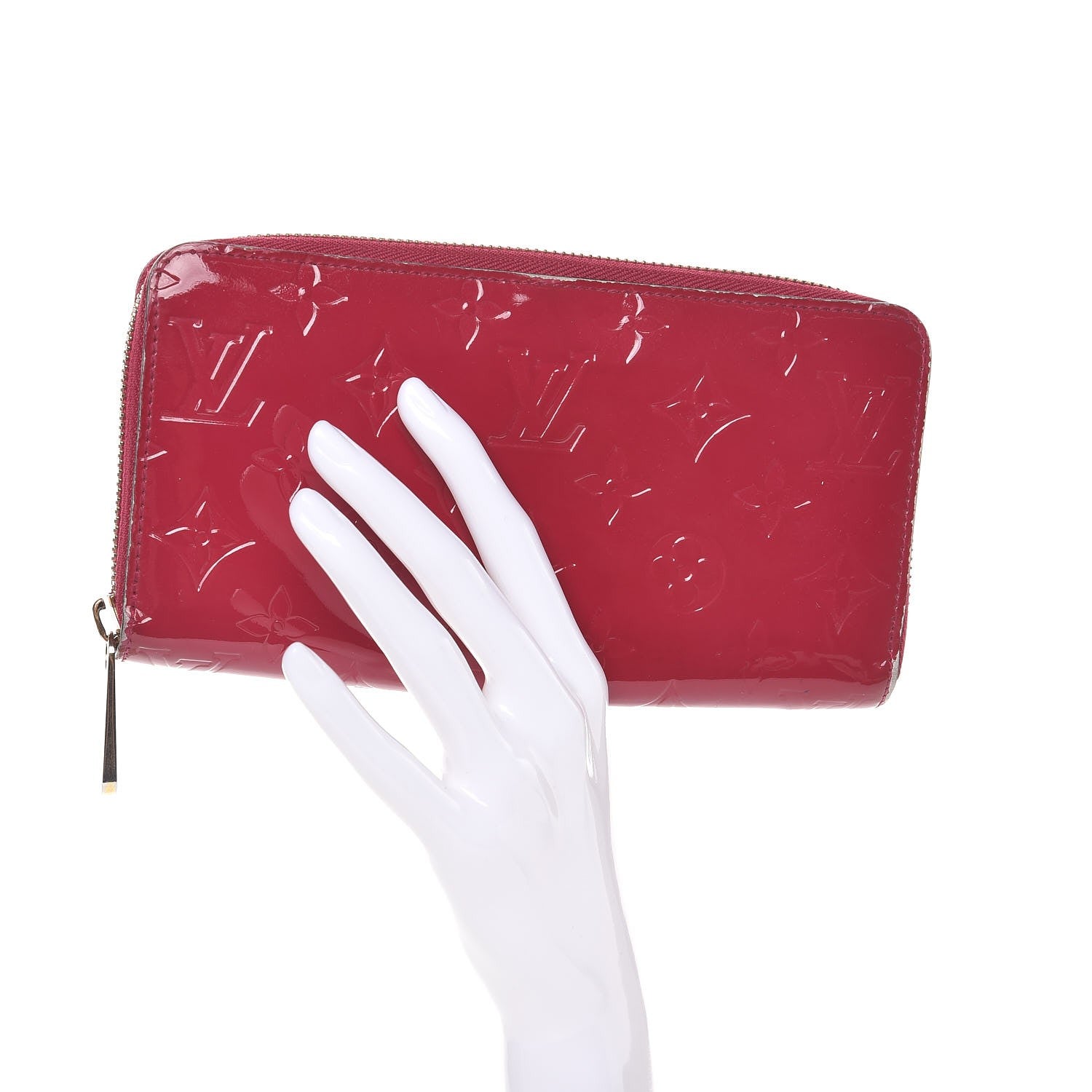 Louis Vuitton Vernis Zippy Wallet Rose Indien 2 of 9