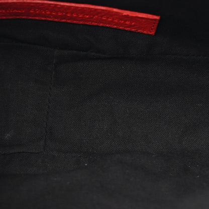 Balenciaga Agneau Arena Le Cagole Shoulder Bag XS Tomato Red 6 of 14