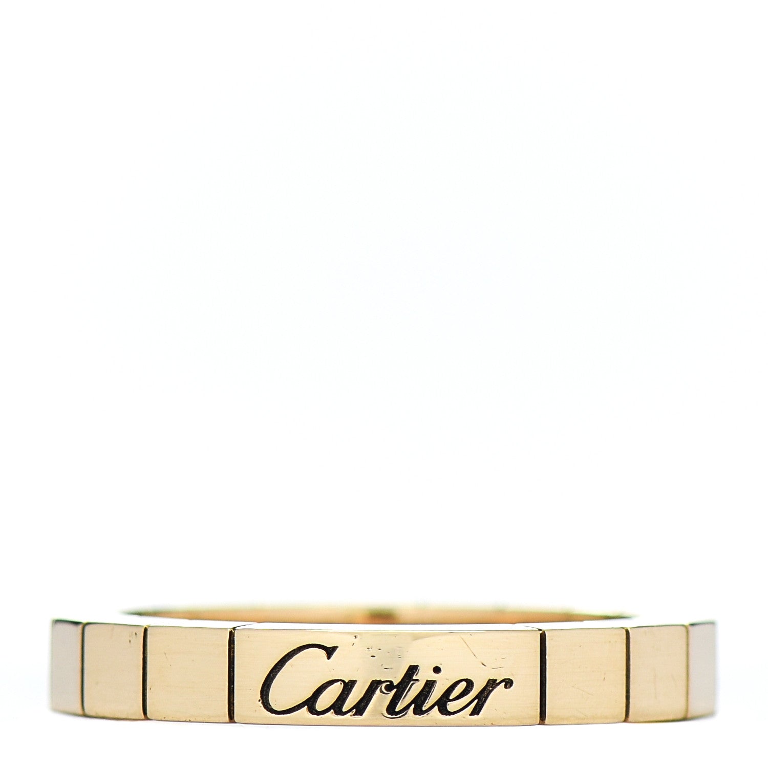 Cartier 18K Yellow Gold Lanieres Ring 51 5.75 1 of 4