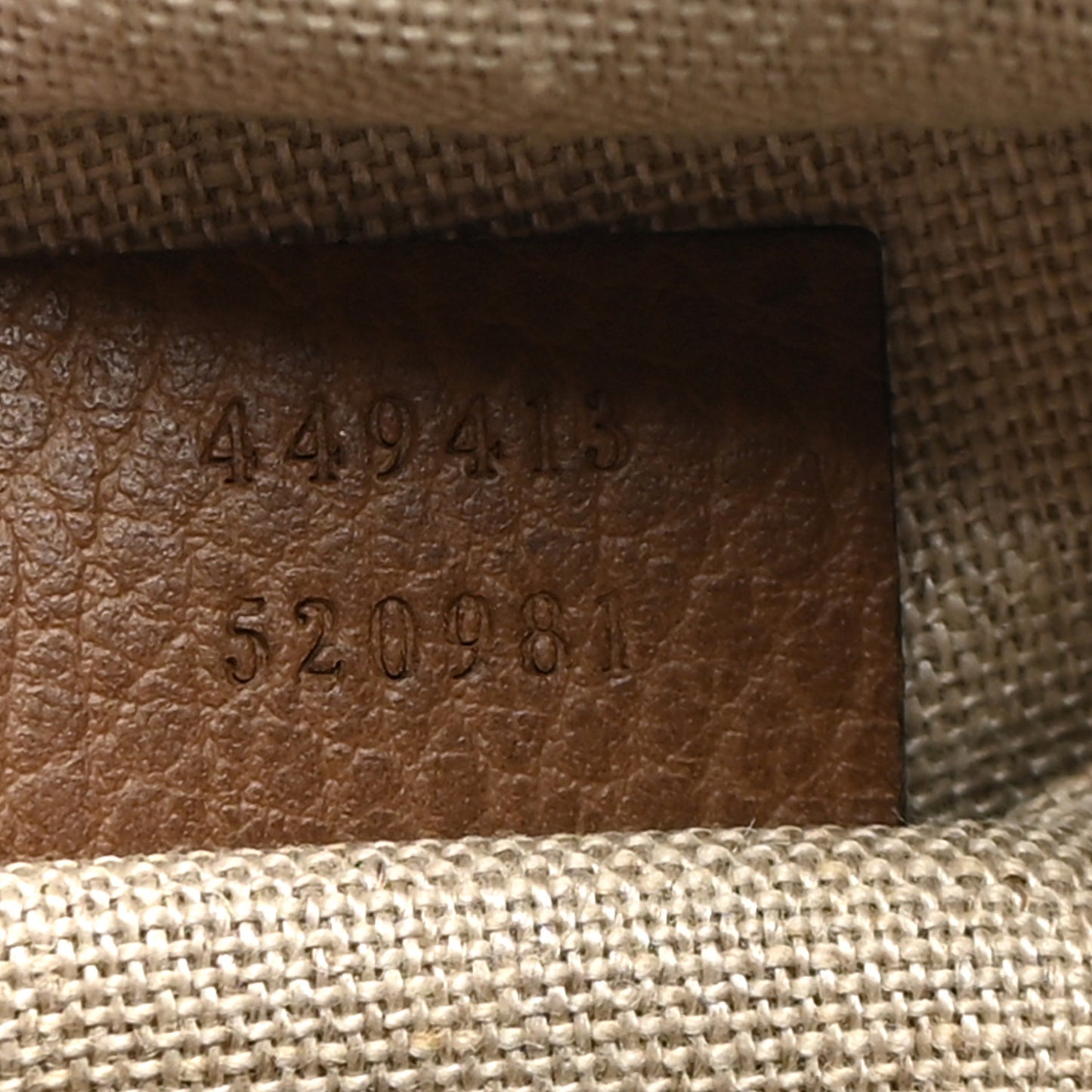 Monogram Mini Bree Messenger Bag Beige Tabacco