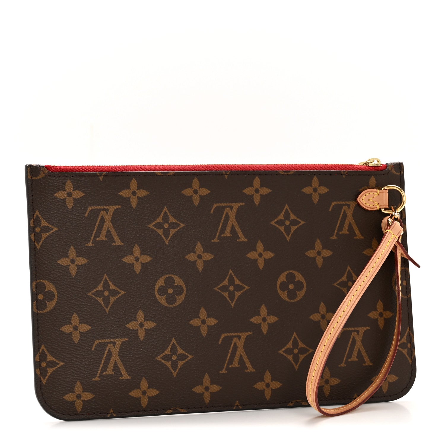 Louis Vuitton Monogram Neverfull MM GM Pochette Cherry 3 of 7