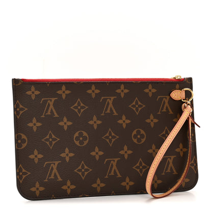 Louis Vuitton Monogram Neverfull MM GM Pochette Cherry 3 of 7