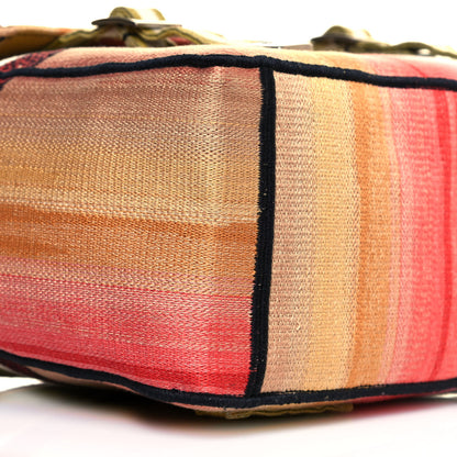 Christian Dior Canvas Embroidered Dioraura Messenger Multicolor 7 of 10