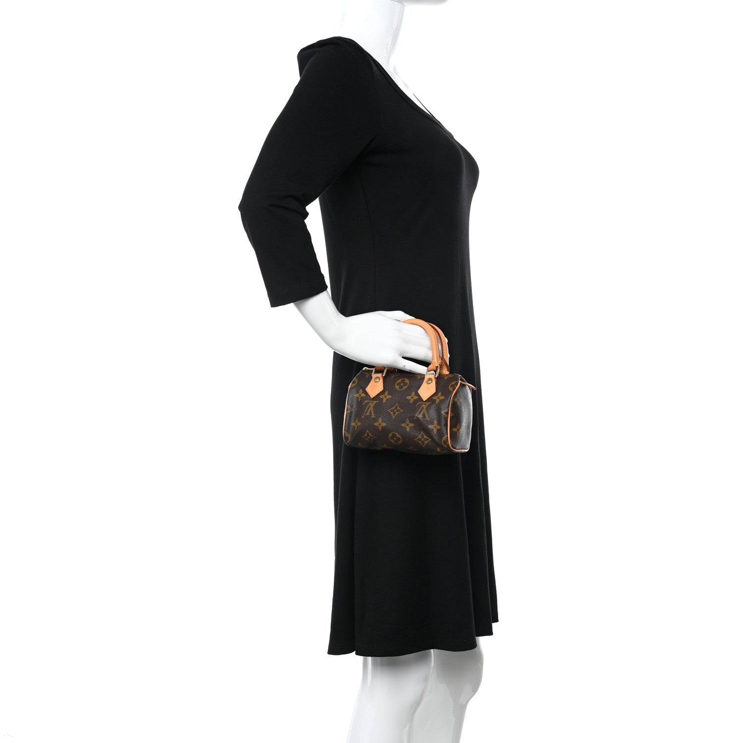 Louis Vuitton Monogram Mini Sac HL Speedy 3 of 11