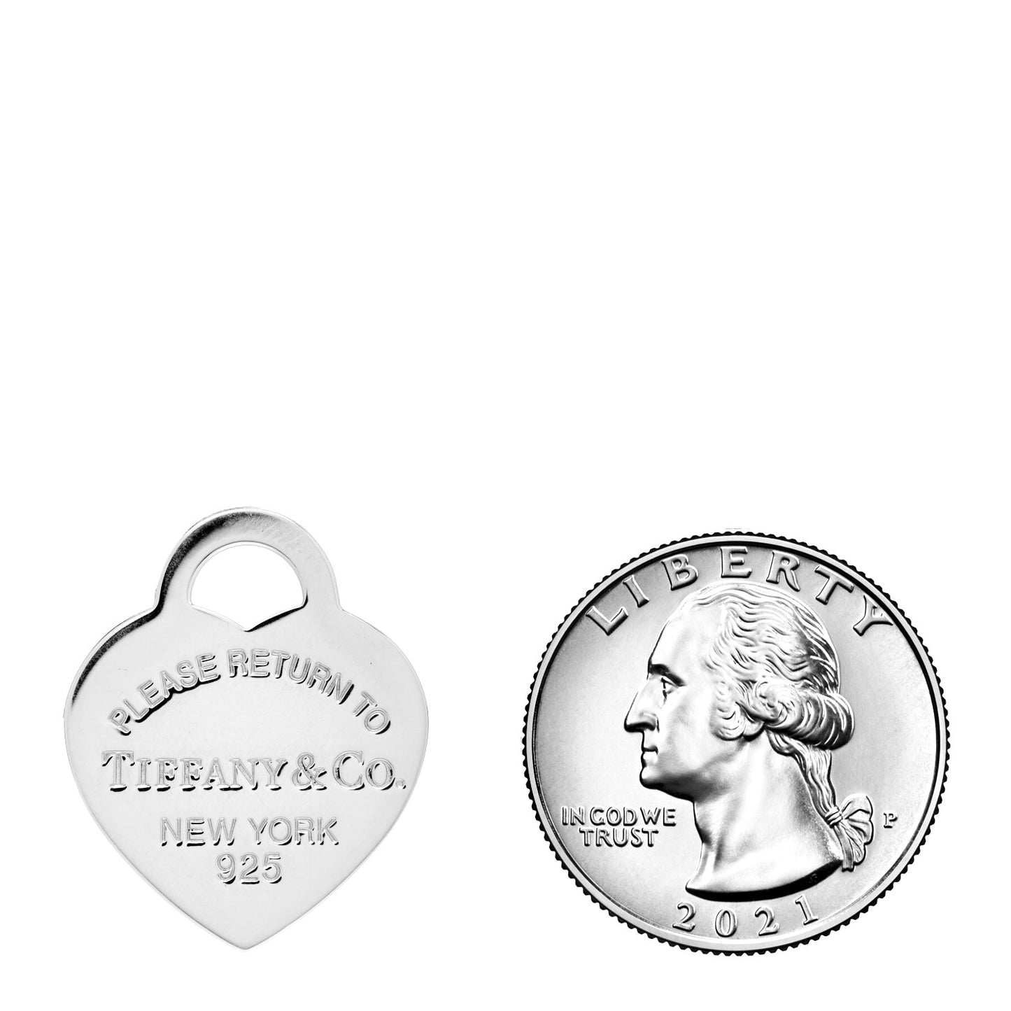 Sterling Silver Return to Tiffany Heart Charm