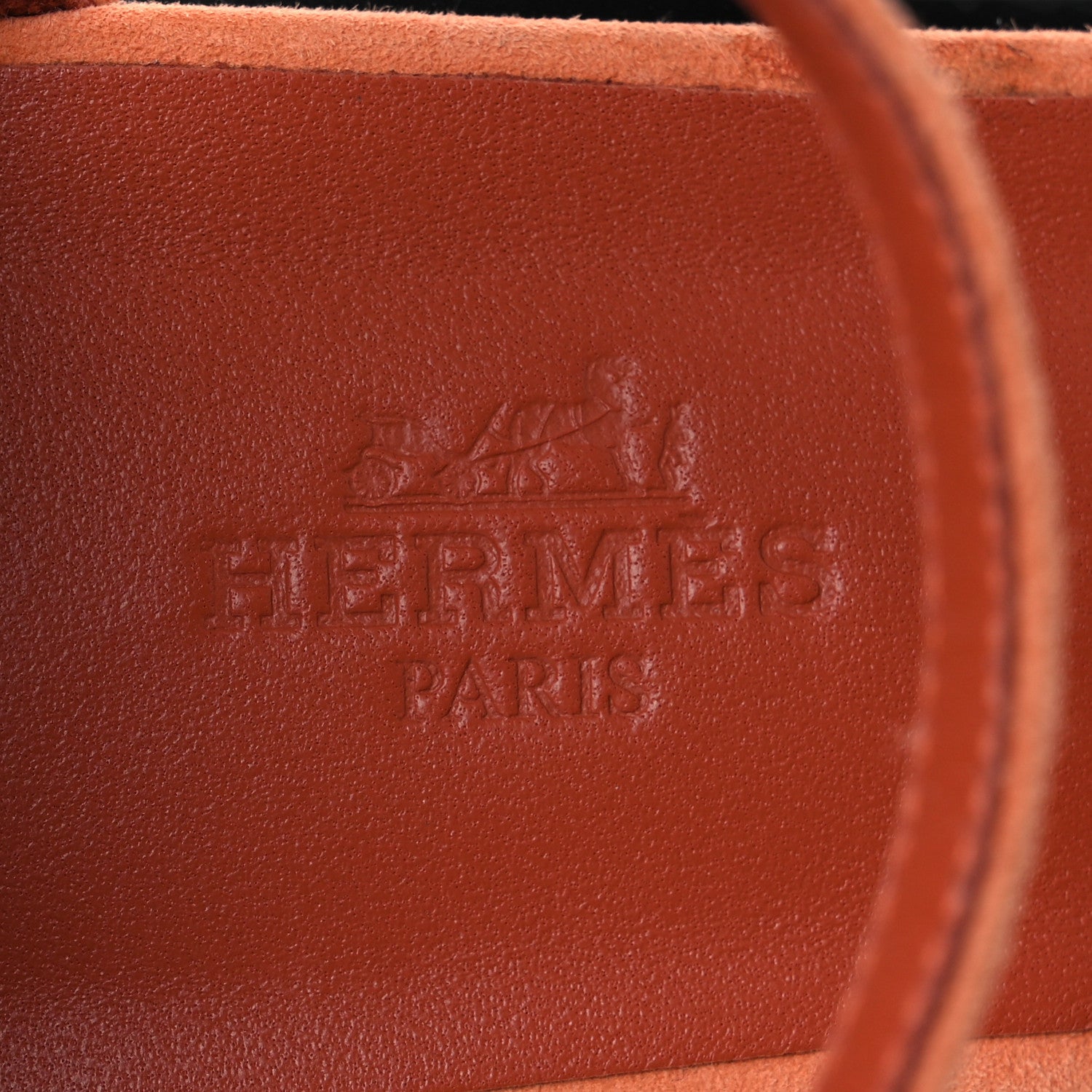 Hermes Suede Goatskin Santorini Sandals 38 Bois De Santal 9 of 13