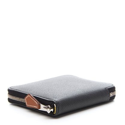 Hermes Epsom Silk'in Compact Wallet Black 4 of 8