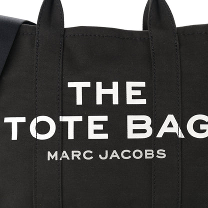 Marc Jacobs Cotton Canvas Tote Bag Black 8 of 10
