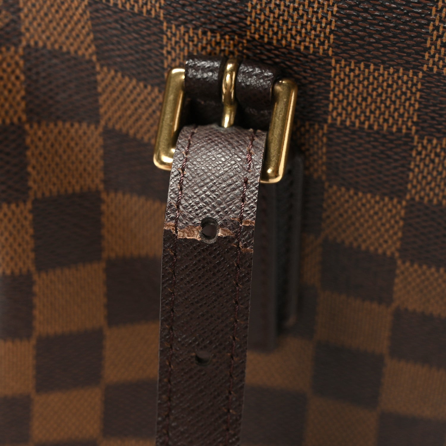 Louis Vuitton Damier Ebene Marais Bucket 23 9 of 9