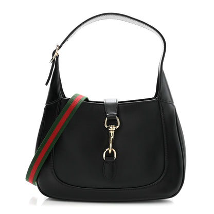 Gucci Calfskin Small Jackie Shoulder Bag Black 1 of 10